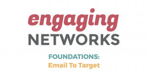 Foundation Series: Email To Target